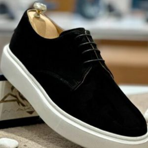 Baskets en cuir – 8912 Daim Noir