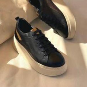 Baskets en cuir – LOLY4 – Noir