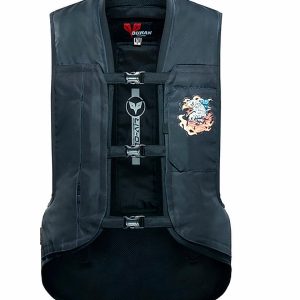Blouson airbag moto américain à tête d’aigle