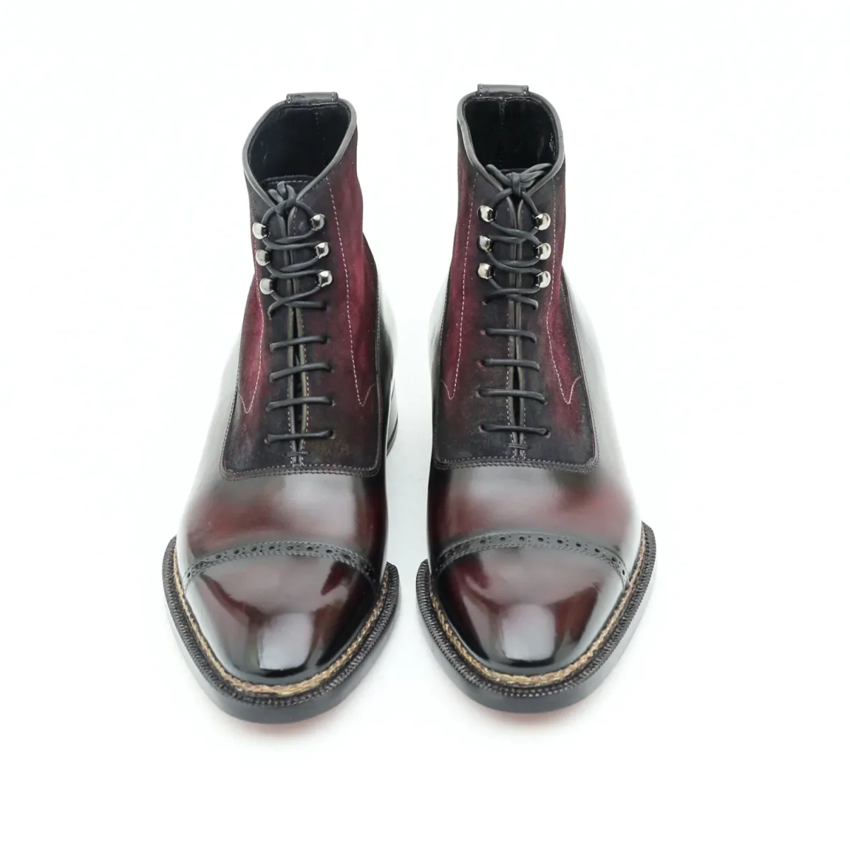 Bottines Balmoral bi-matière – Image 3