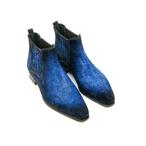 Bottines Chelsea Ultimate Insane Blue Patina