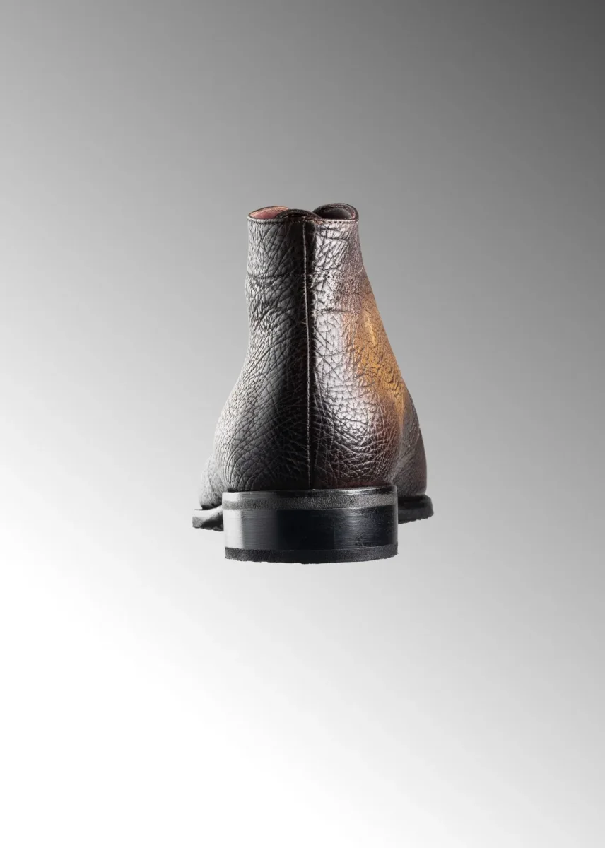 Bottines Chukka en veau grainé patiné – Image 7