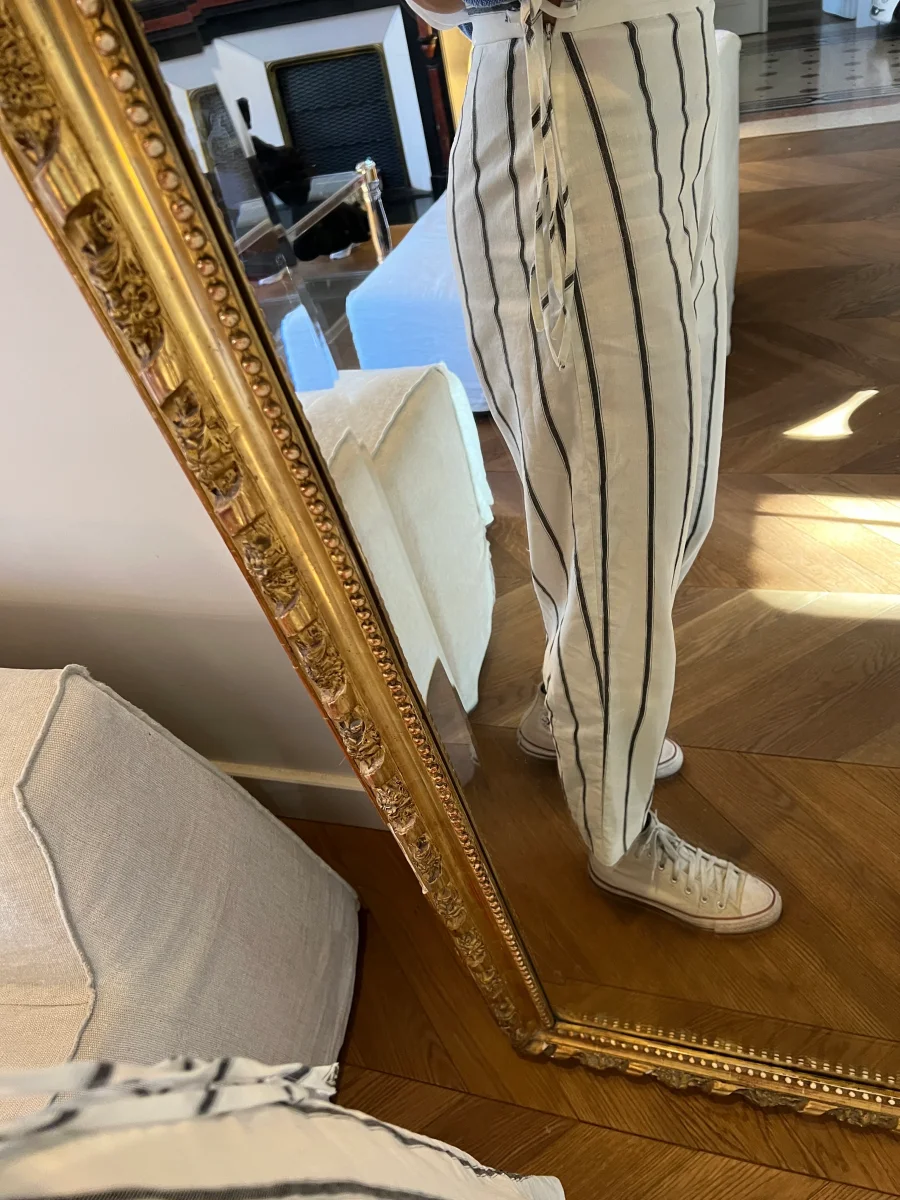 Pantalon Uterque à rayures – Image 3