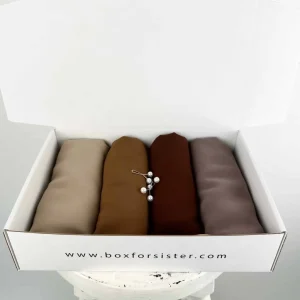 Box à Hijab Beige Sahara