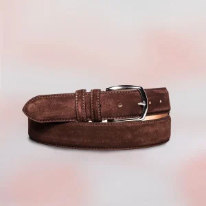 Ceinture en veau velours