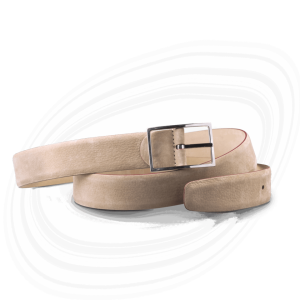 Ceinture taurillon beige