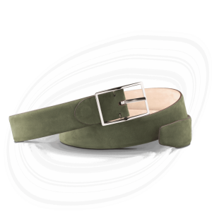Ceinture taurillon vert
