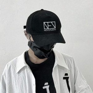Casquette techwear cyberpunk