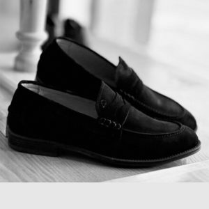 Chaussures en cuir – CH07 DAIM NOIR