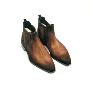 Bottines Chelsea Ultimate Veau Velours