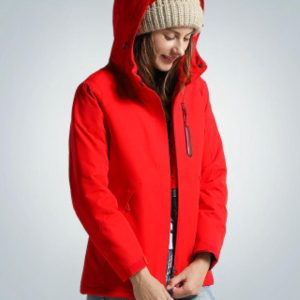 Blouson chauffant imperméable avec recharge usb