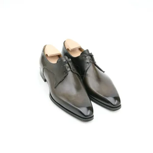 Derby V Front 2 Patine Chocolat