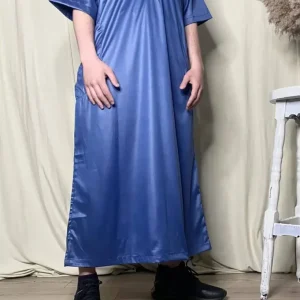 Qamis Brodé manches courtes