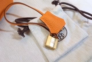 Hermes - Sac Birkin 30 togo orange – Image 9