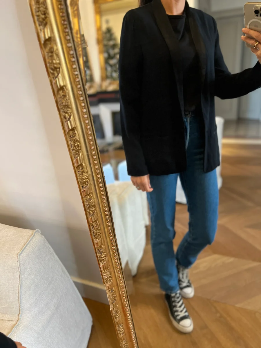 Veste Berenice bleu marine