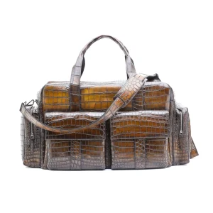 Sac de Voyage Tank en Crocodile