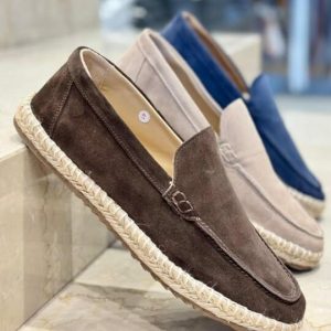 MOCASSIN HOMME HALFA -HLH DAIM MARRON