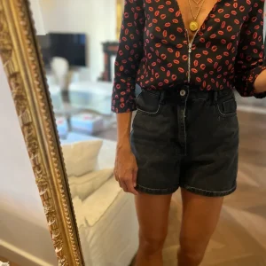 Blouse Claudie Pierlot motifs lèvres
