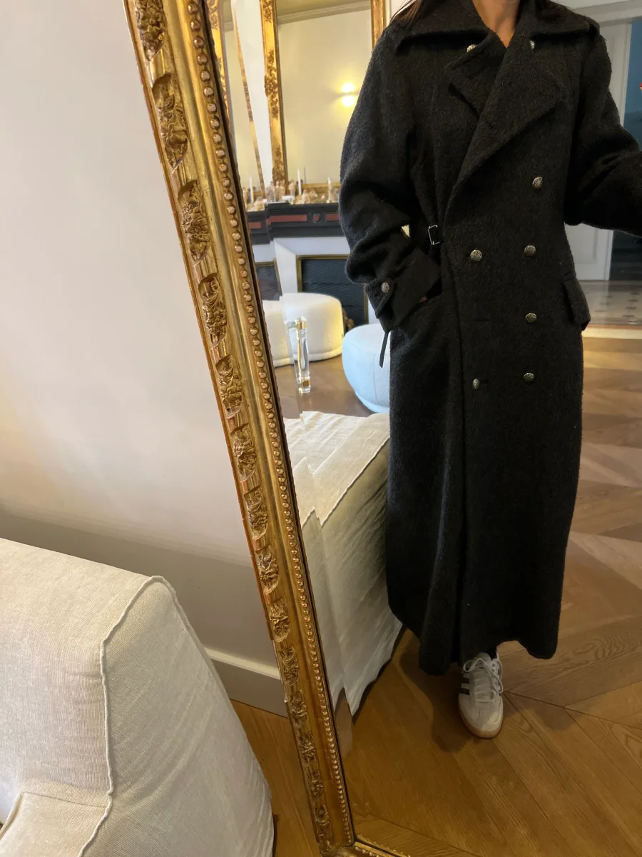 Manteau John Richmond Woman gris en laine – Image 3