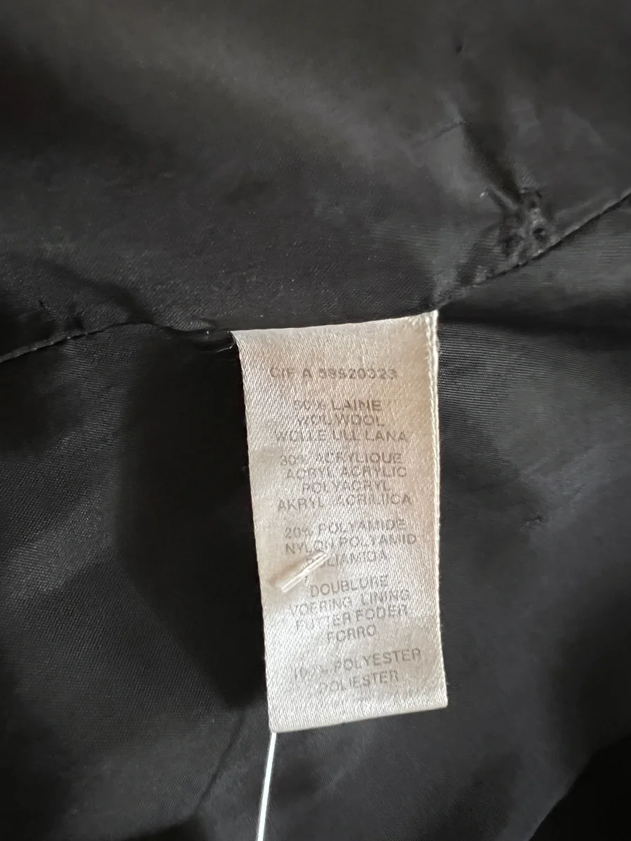 Lucie Gabossi - Manteau en laine gris chiné – Image 9