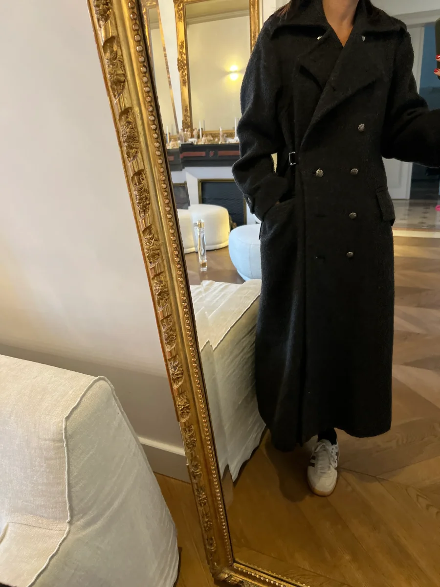 Manteau John Richmond Woman gris en laine – Image 4