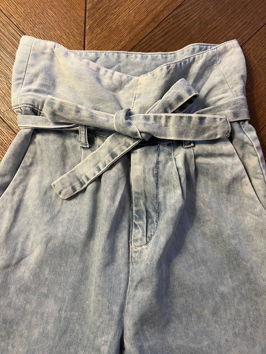 Lucie Gabossi - Recc Pantalon jean fluide ceinturé – Image 4