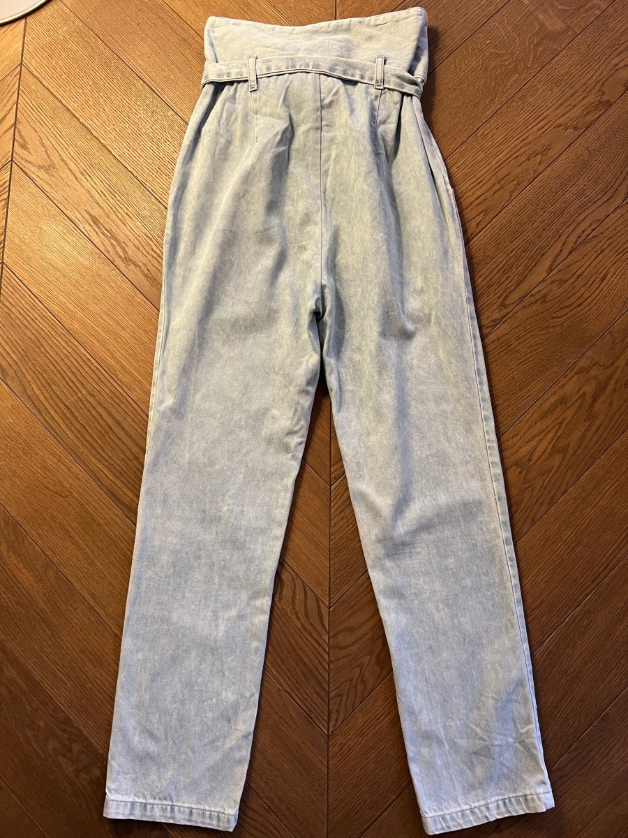 Lucie Gabossi - Recc Pantalon jean fluide ceinturé – Image 5