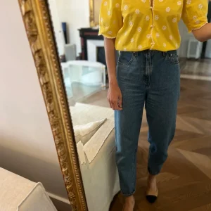 Blouse jolie jolie Petite Mendigote jaune