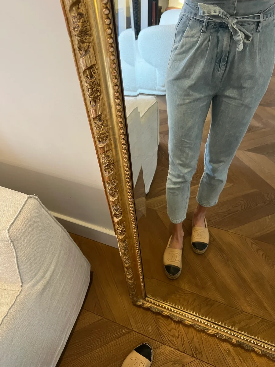 Lucie Gabossi - Recc Pantalon jean fluide ceinturé – Image 7