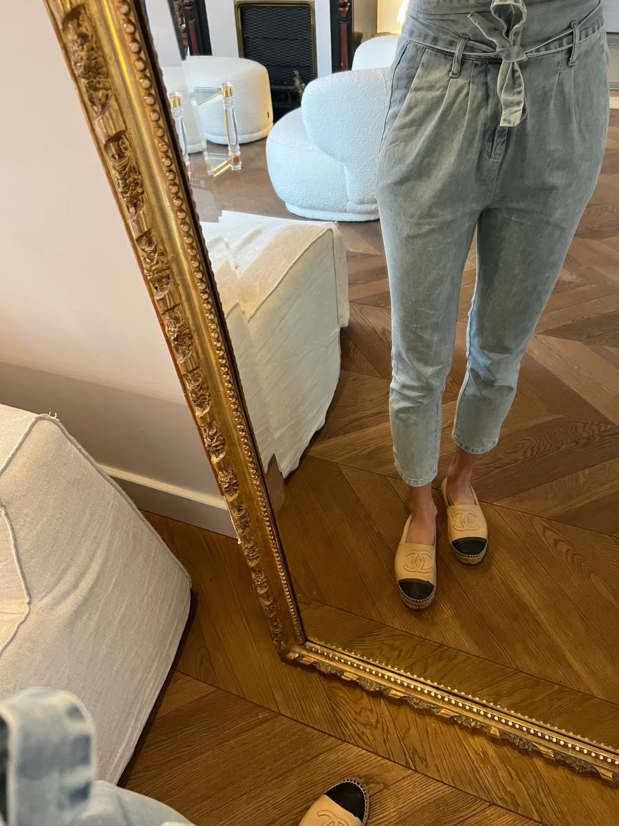 Lucie Gabossi - Recc Pantalon jean fluide ceinturé – Image 9