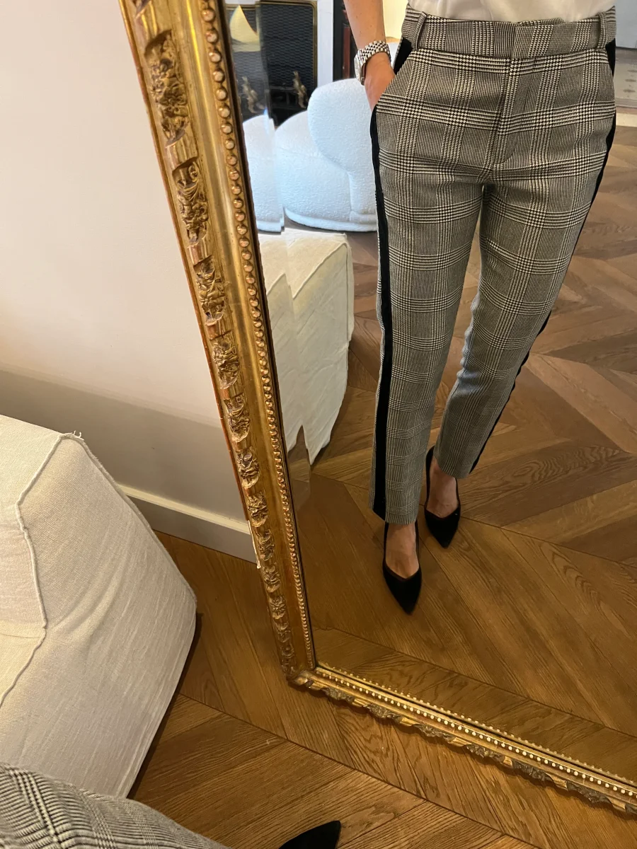 Lucie Gabossi - The Kooples Pantalon à carreaux – Image 3
