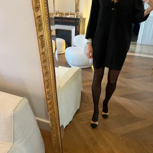 Robe Iro à lacets noire