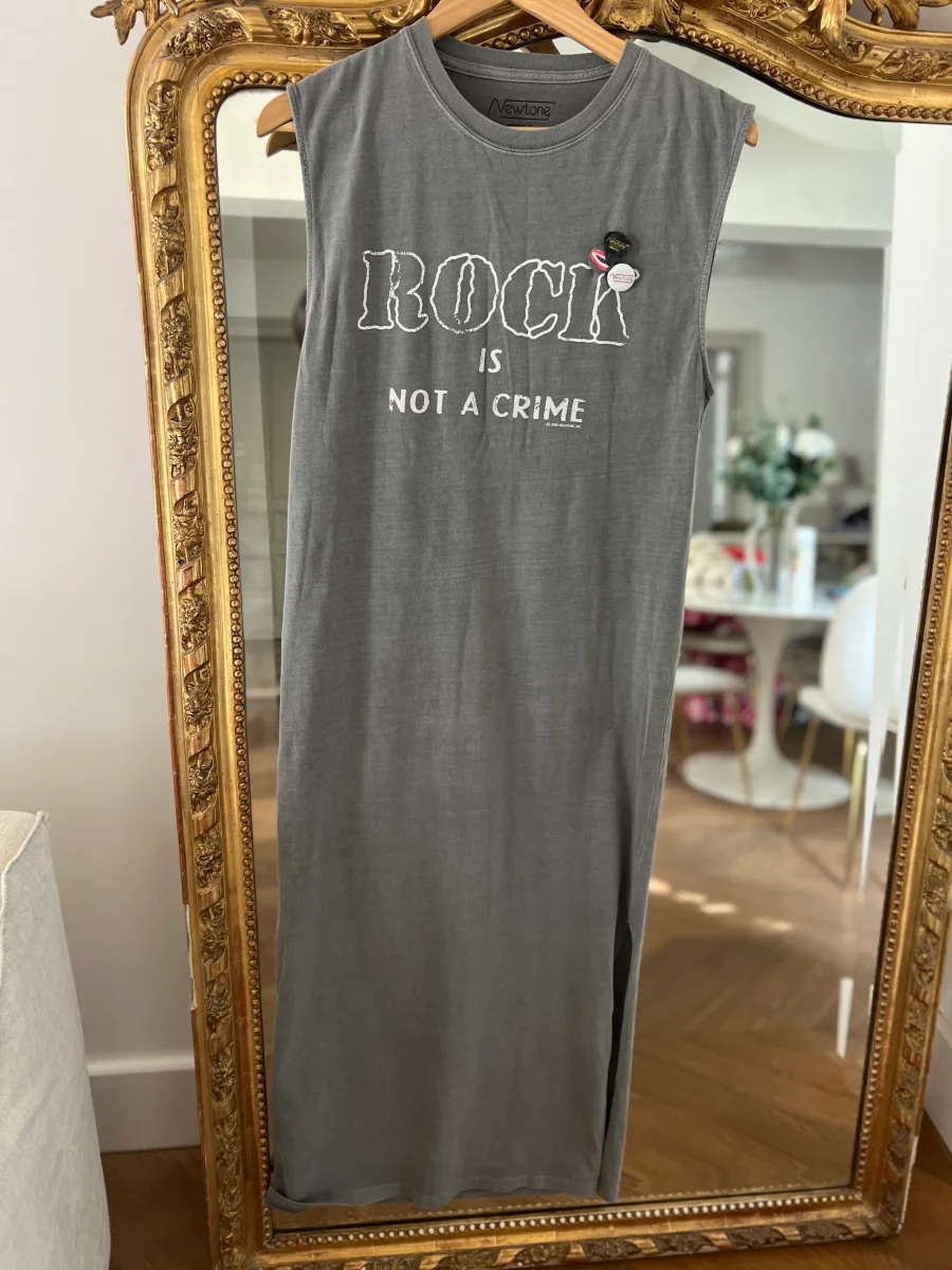 Robe longue Newtone grise – Image 6