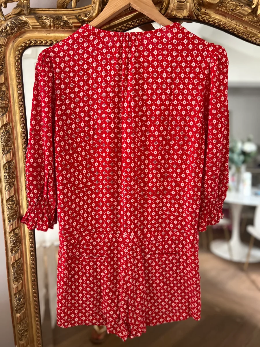 Combishort Ba&sh Choopa rouge à motifs – Image 7