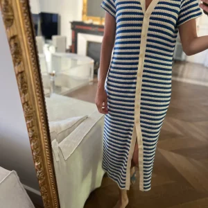Robe Mango Neuve à rayures et boutons