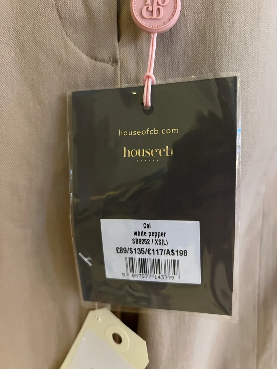 Lucie Gabossi - House Of Cb London Pantalon beige neuf – Image 9