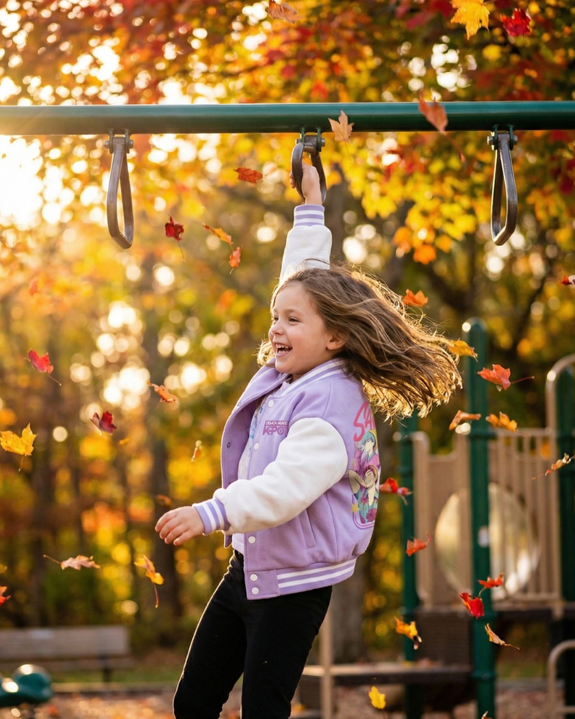 Blouson teddy enfant Kpop Demon Hunters Saja Boys – Image 3