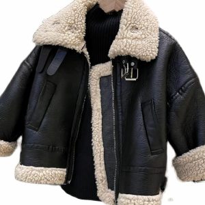 Blouson aviateur chaud pour garçon