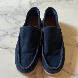 Lucie Gabossi - Zara moccassins enfant bleu marine T.35
