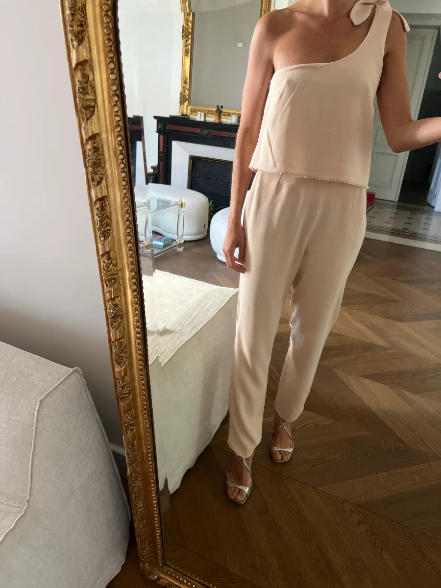 Combinaison Sézane rose pale – Image 5