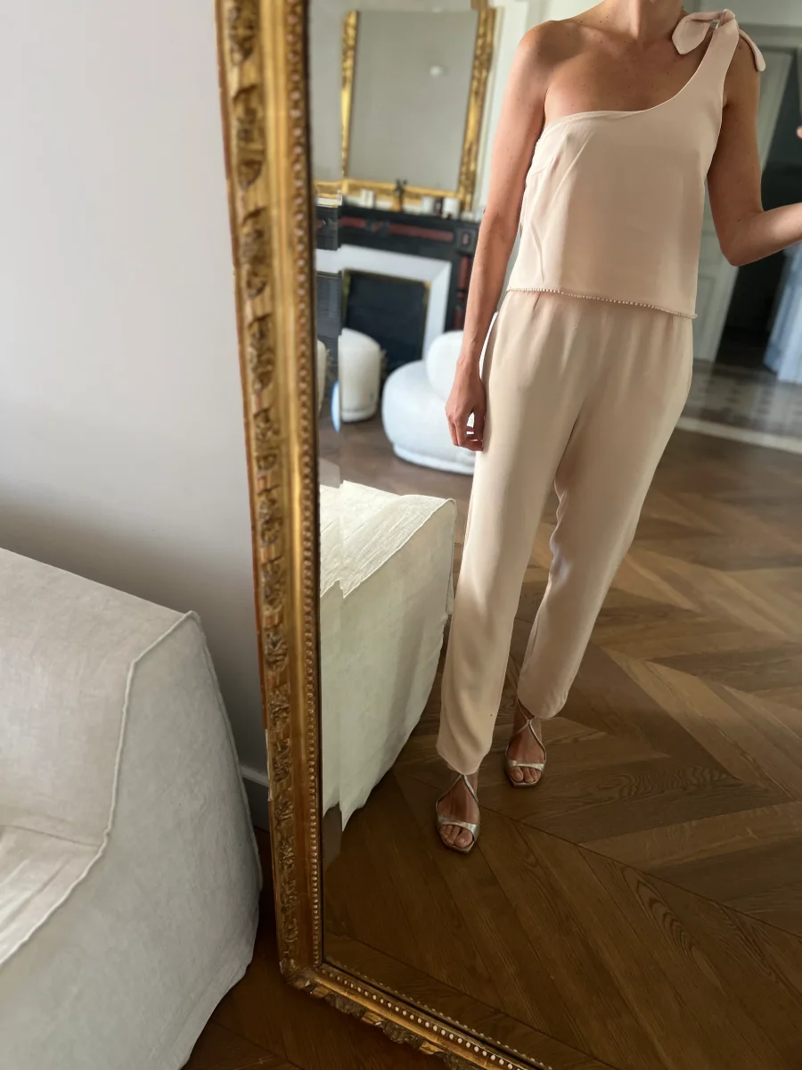 Combinaison Sézane rose pale – Image 2