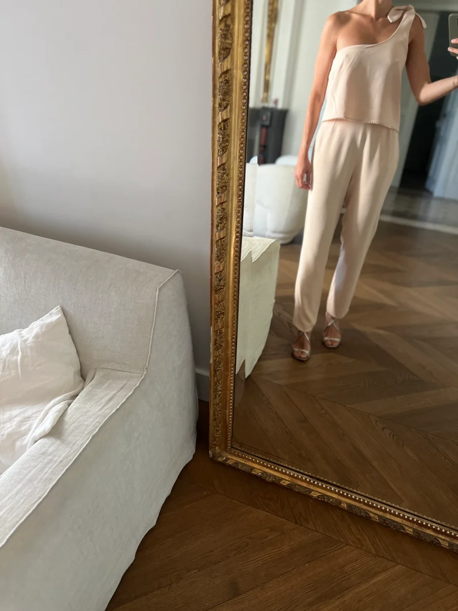 Combinaison Sézane rose pale – Image 4