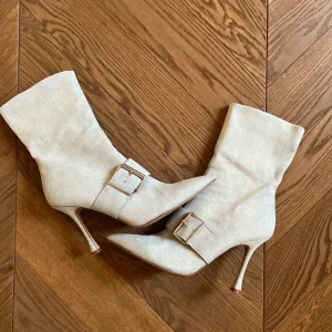 Malika Menard Bottines Banter à talons Denim