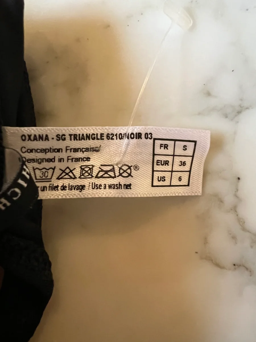 Lucie Gabossi - Chichi Castelango Paris Maillot de bain deux pièces Oxana noir à perles – Image 8