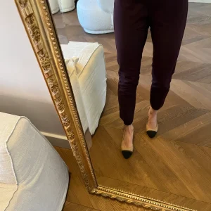 Pantalon Zapa prune fermeture