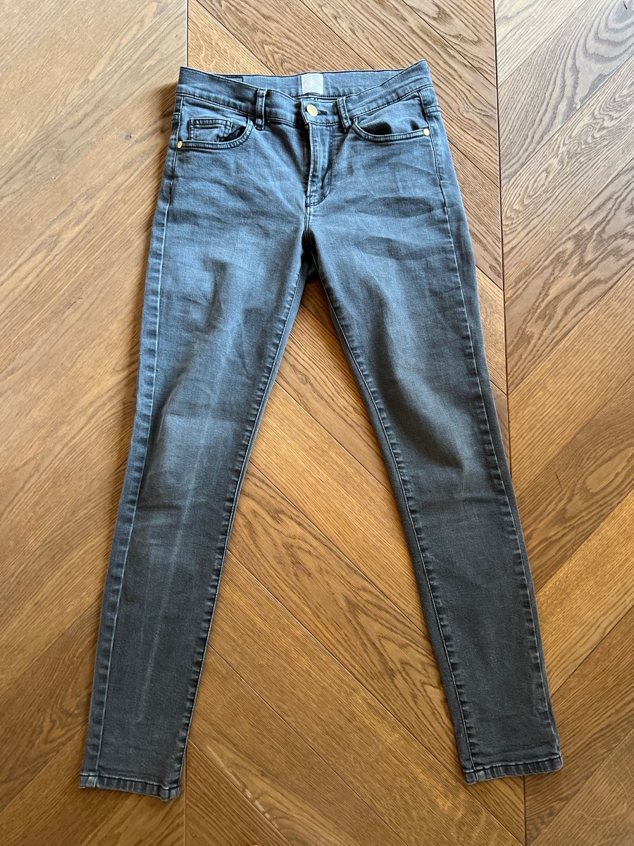 Jean Des Petits Hauts gris foncé – Image 5