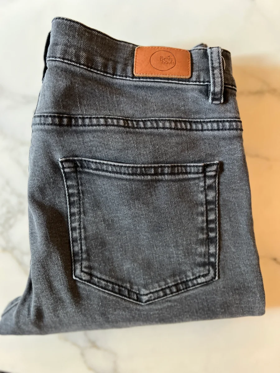 Jean Des Petits Hauts gris foncé – Image 9