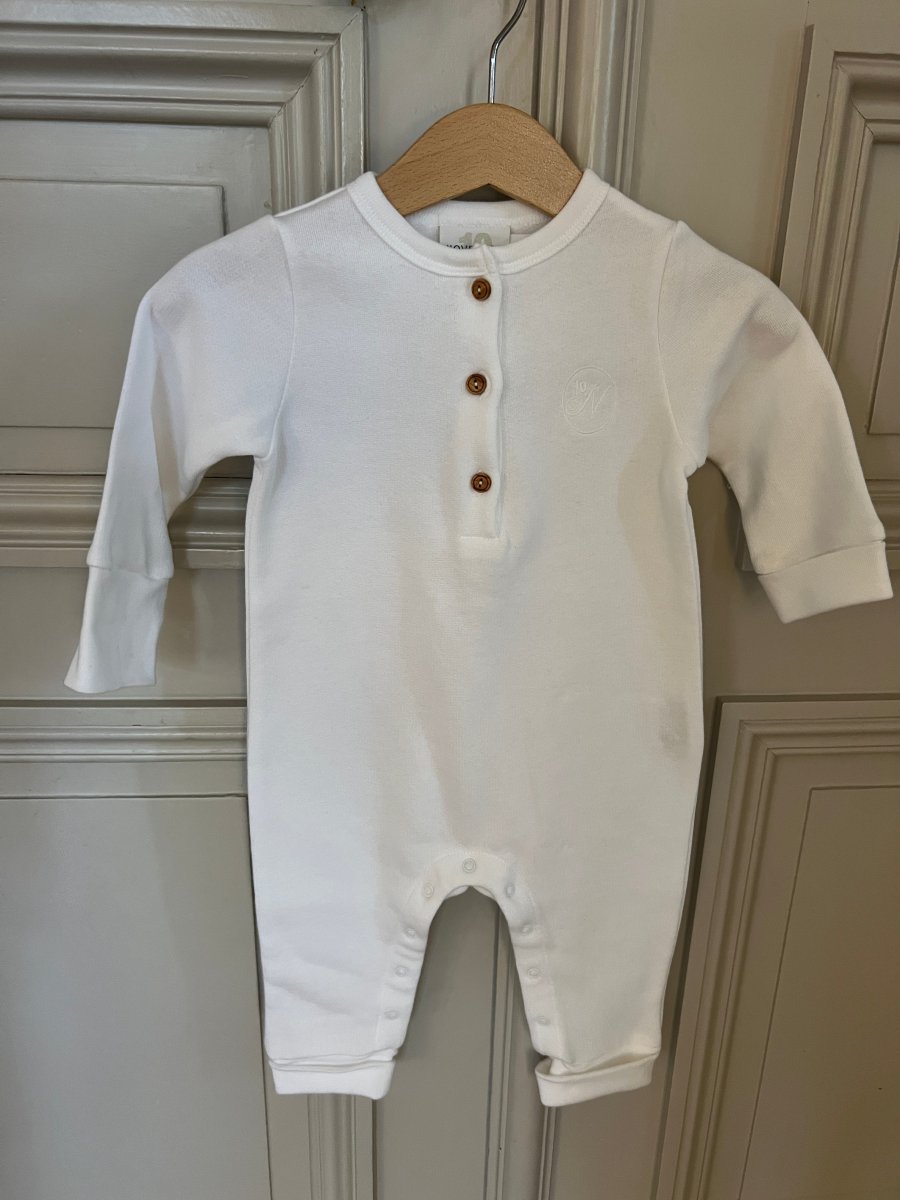 10 Novembre - Pyjama blanc Alessio Neuf T.6 mois – Image 5