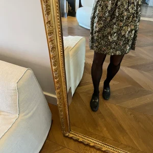 Jupe Balzac dorée irisée