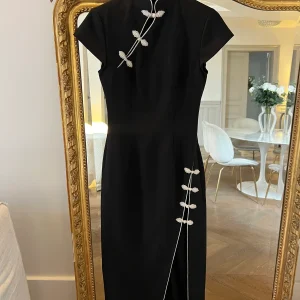 Flora Coquerel - Saulee Robe Neuve noire Irissa perles T.36